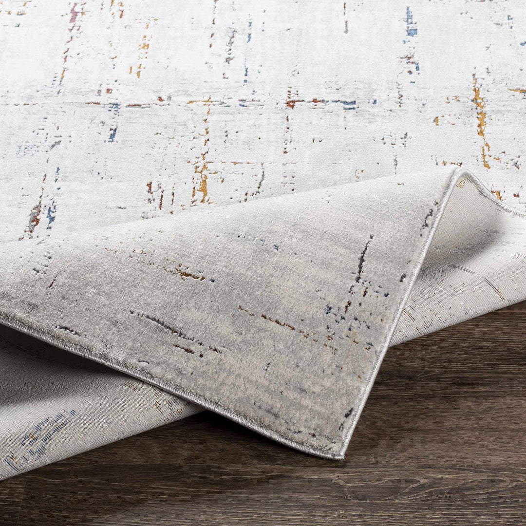 Concordia Modern Abstract Design Silver Area Rug - The Rug Decor