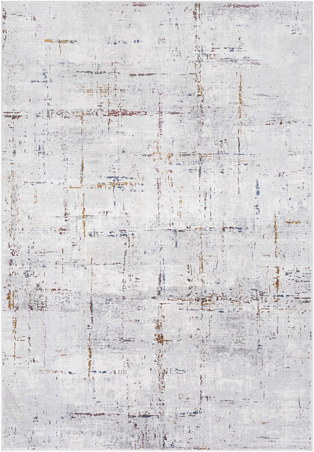 Concordia Modern Abstract Design Silver Area Rug - The Rug Decor
