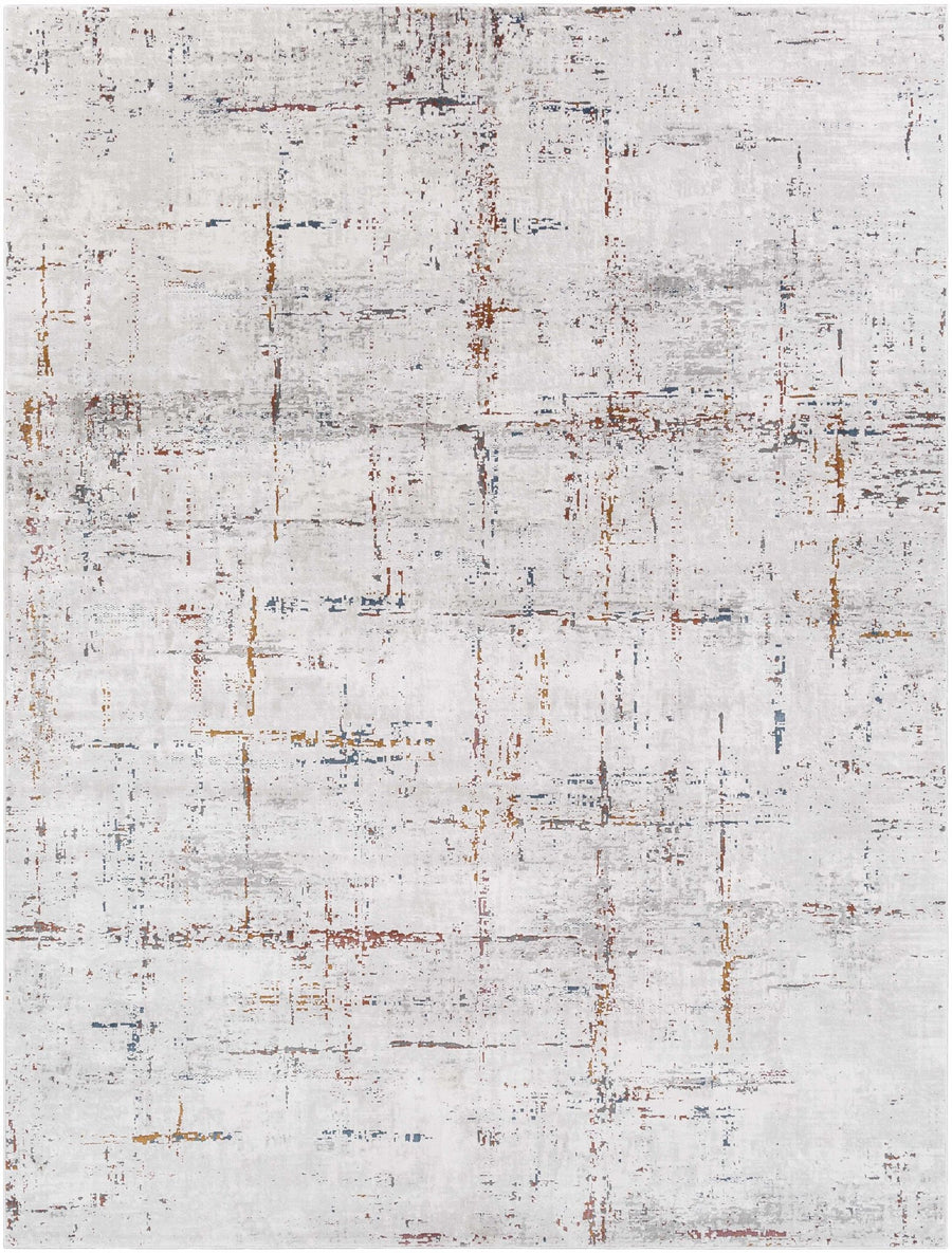 Concordia Modern Abstract Design Silver Area Rug - The Rug Decor