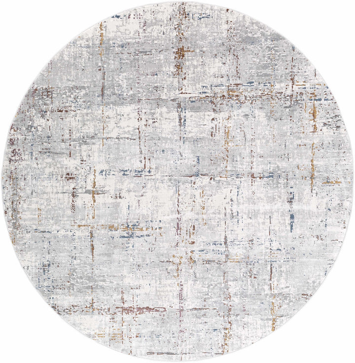 Concordia Modern Abstract Design Silver Area Rug - The Rug Decor