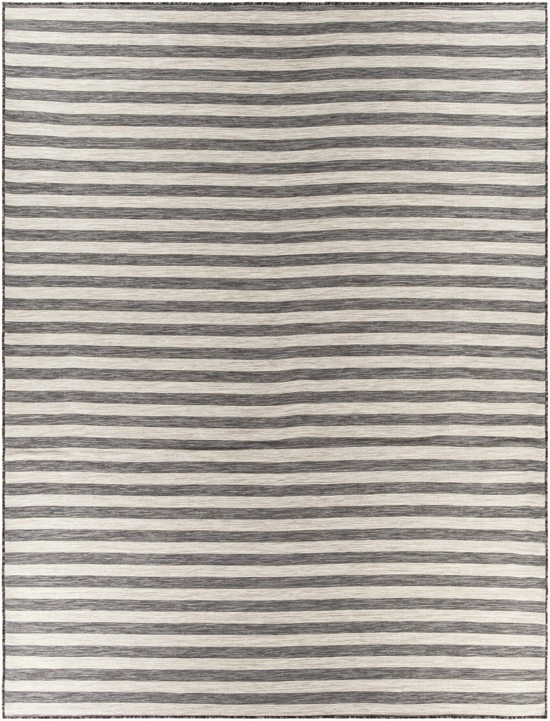 Constableville Black And Beige Modern Style Outdoor Area Rug - The Rug Decor