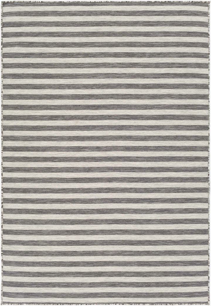 Constableville Black And Beige Modern Style Outdoor Area Rug - The Rug Decor