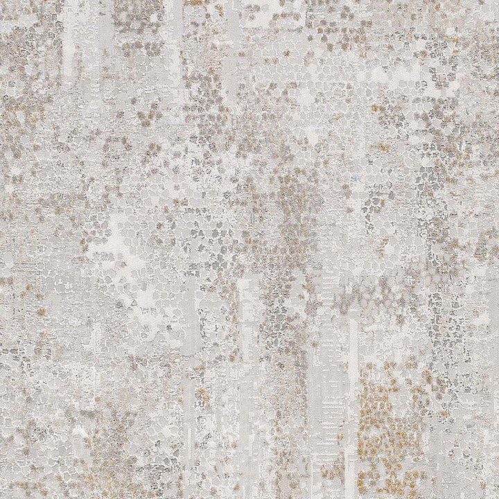 Contemporary Abstract Beige And Gray Area Rug - The Rug Decor