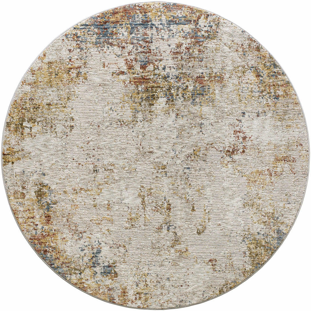 Contemporary Beige Machine Woven Area Rug - The Rug Decor