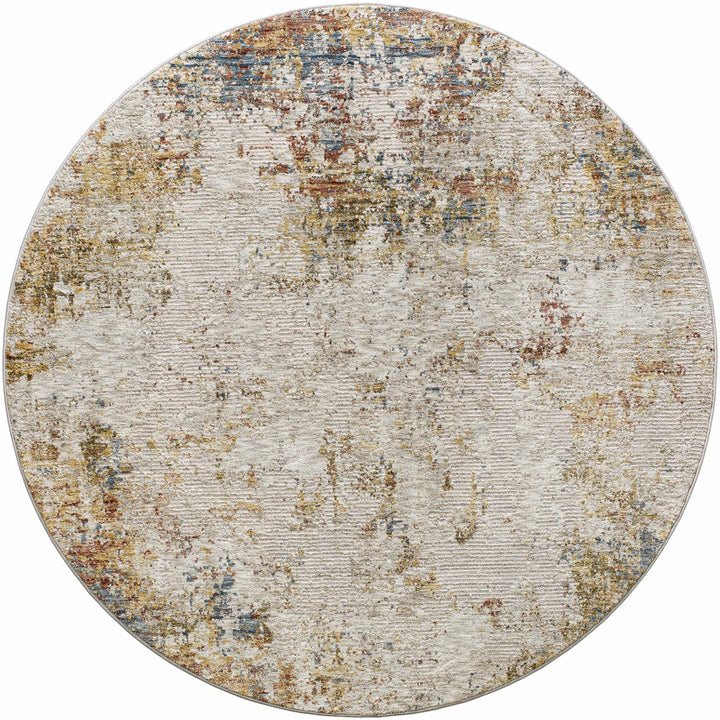 Contemporary Beige Machine Woven Area Rug - The Rug Decor