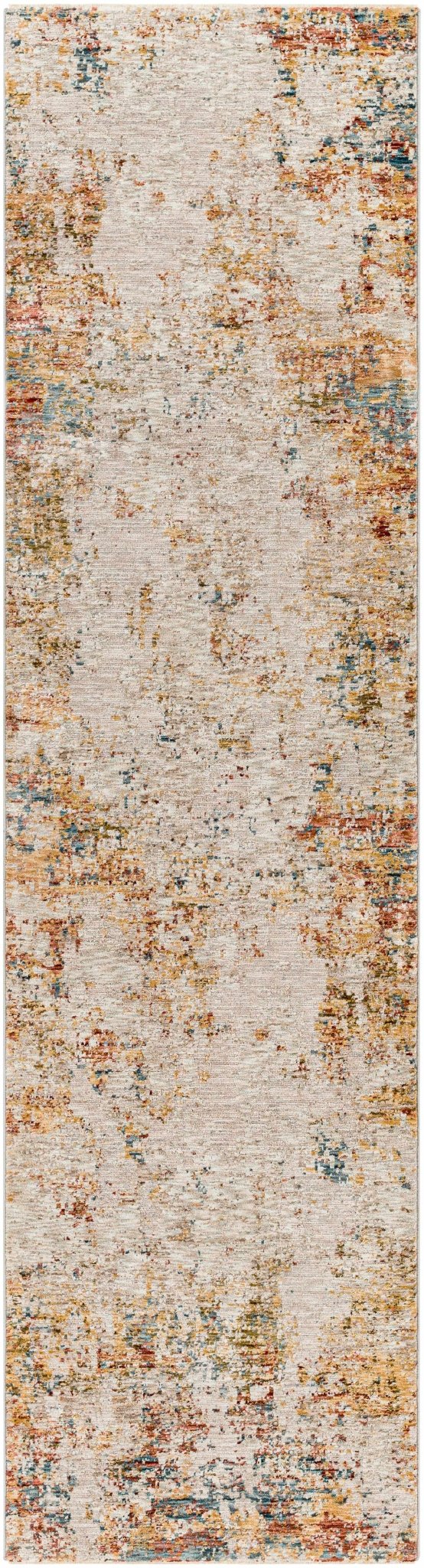 Contemporary Beige Machine Woven Area Rug - The Rug Decor