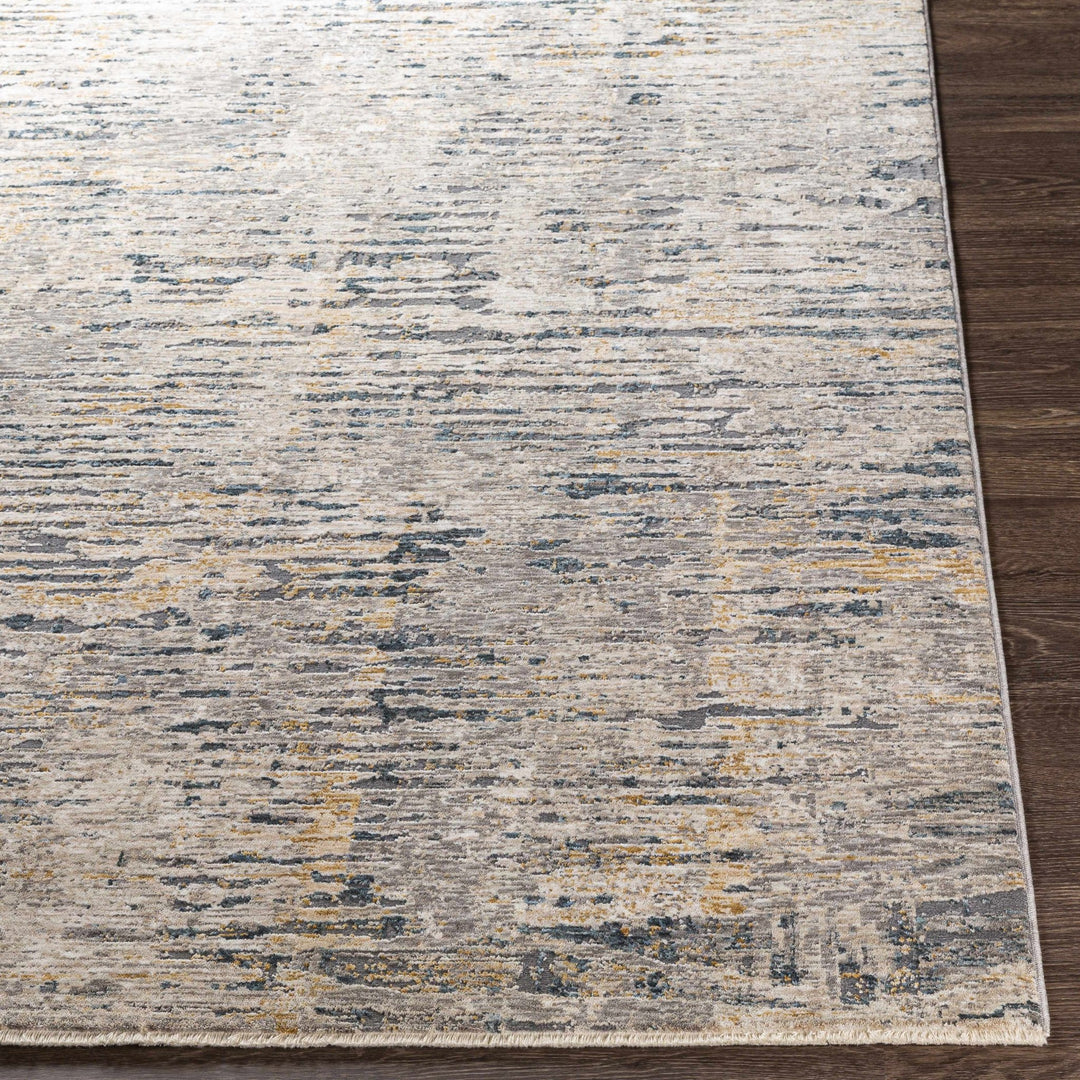 Contemporary Gray And Beige Rug - The Rug Decor
