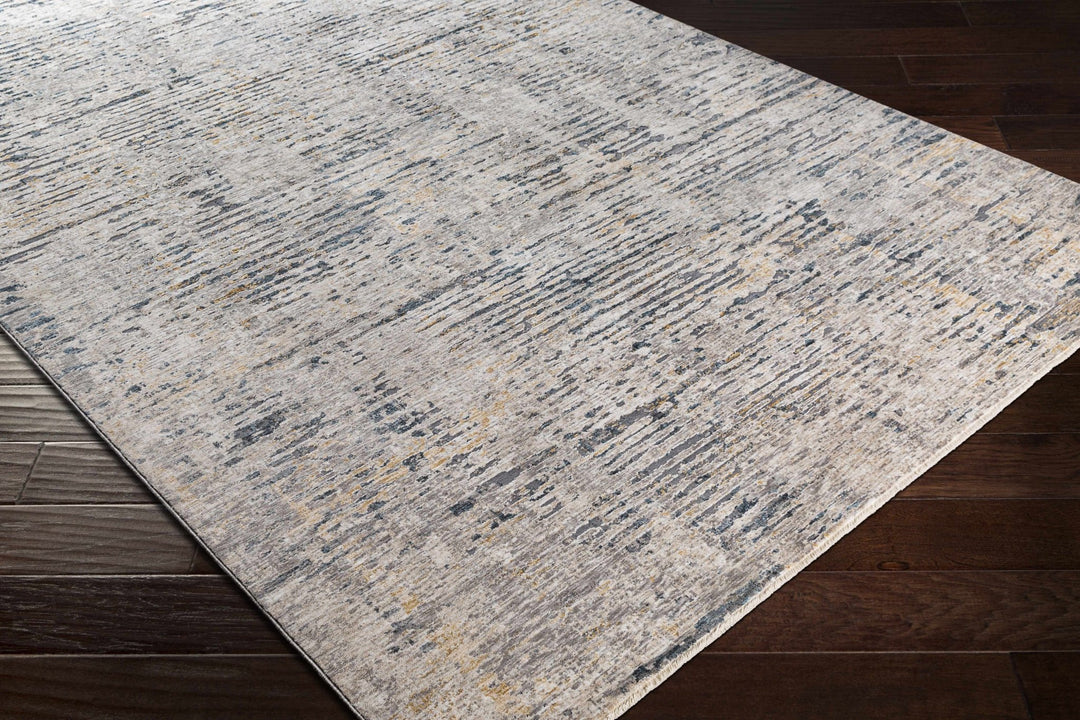 Contemporary Gray And Beige Rug - The Rug Decor
