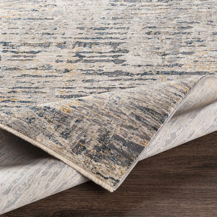 Contemporary Gray And Beige Rug - The Rug Decor