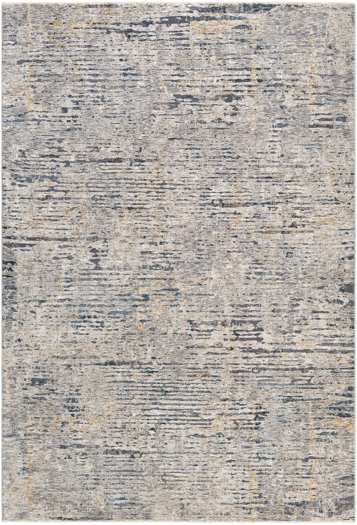 Contemporary Gray And Beige Rug - The Rug Decor