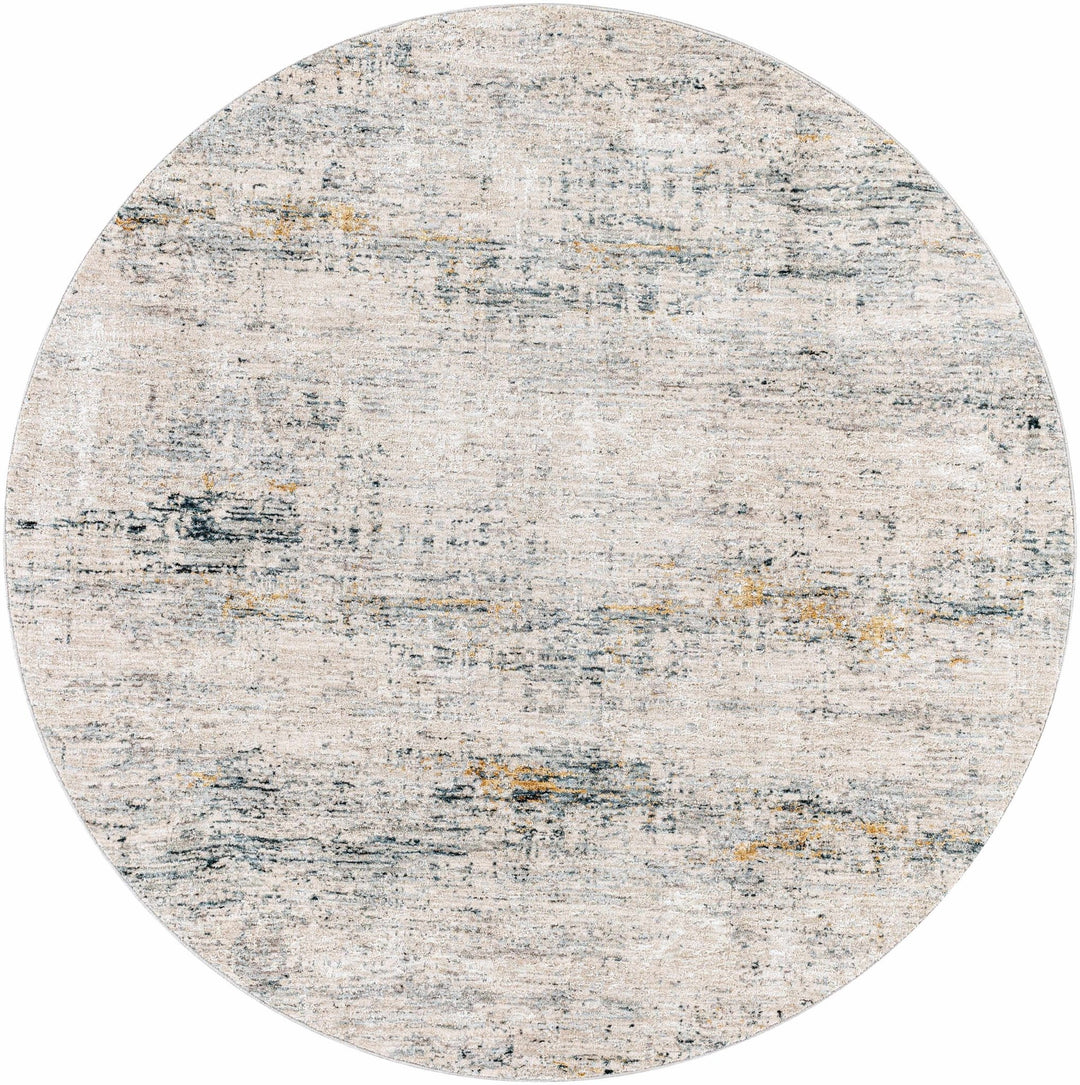 Contemporary Gray And Teal Abstract Design Rug - The Rug Decor