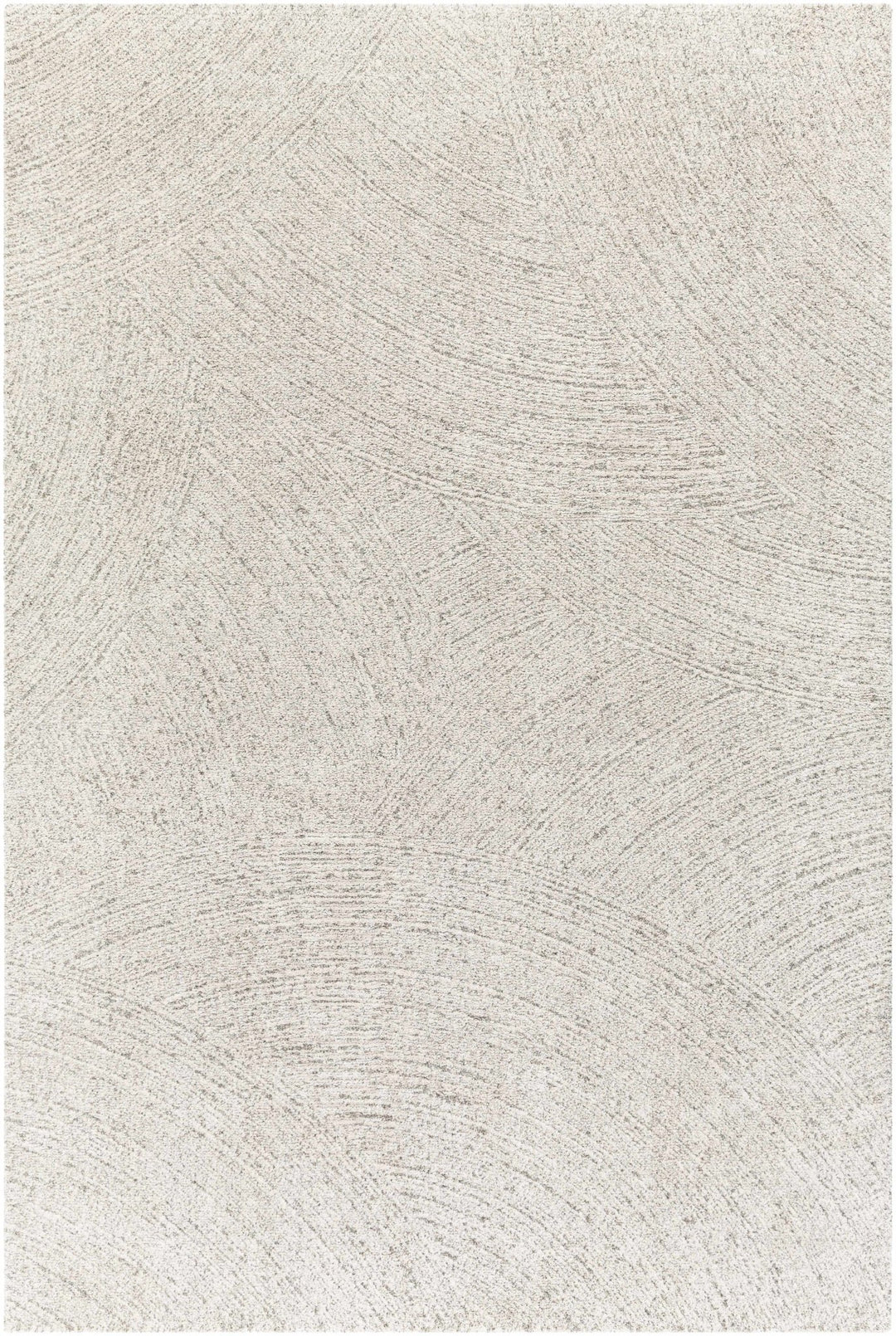 Contemporary Ivory And Gray Rug - The Rug Decor