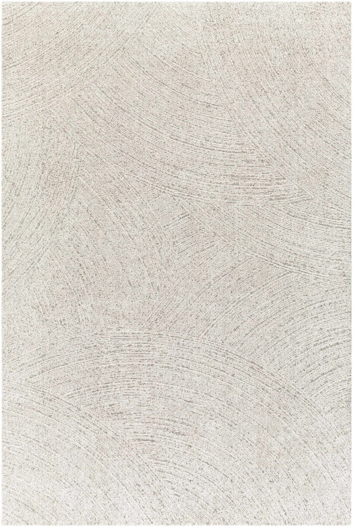 Contemporary Ivory And Gray Rug - The Rug Decor