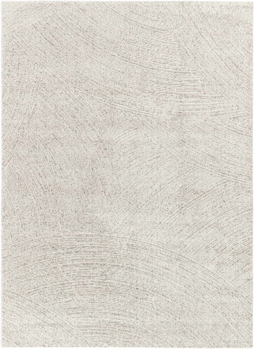 Contemporary Ivory And Gray Rug - The Rug Decor