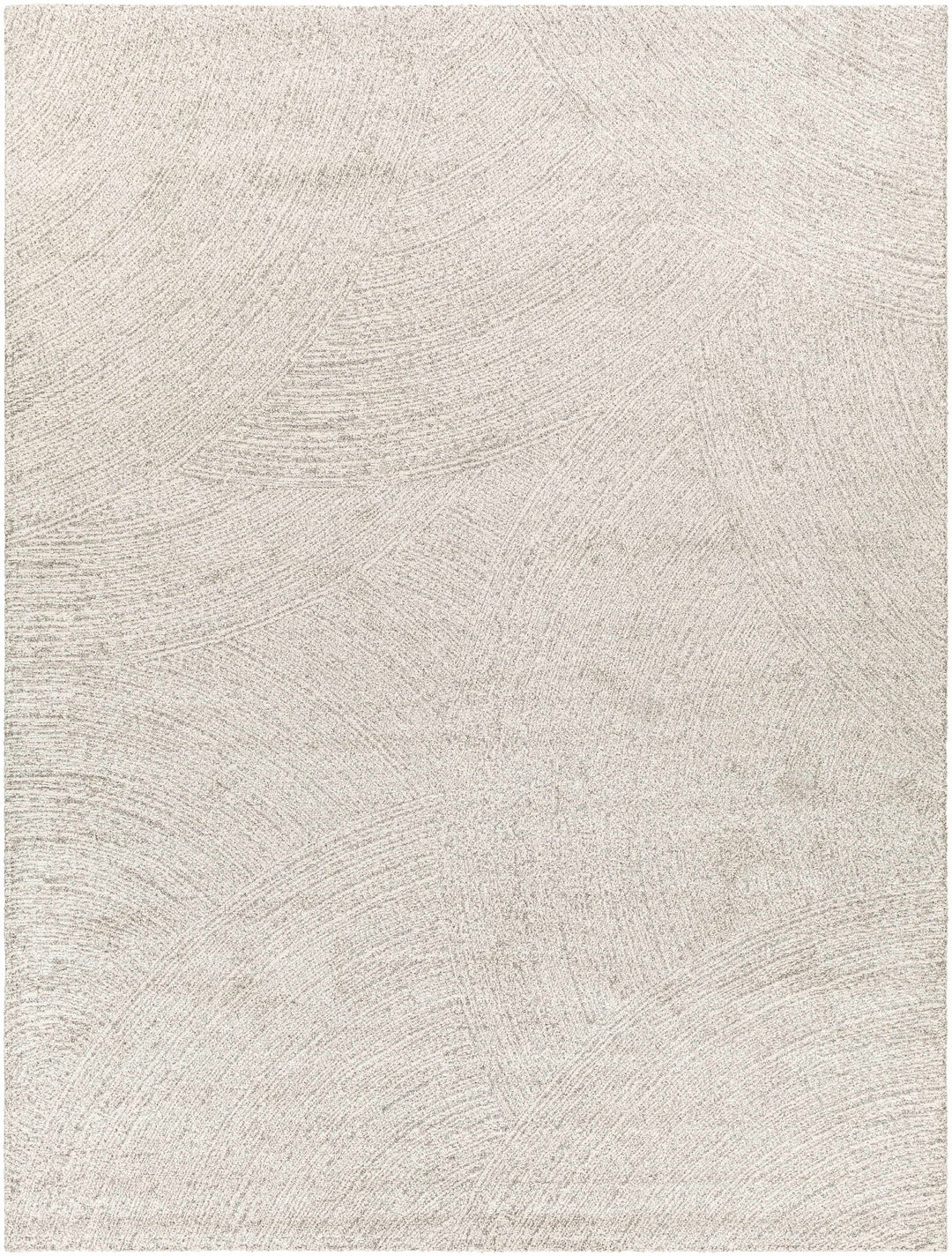 Contemporary Ivory And Gray Rug - The Rug Decor