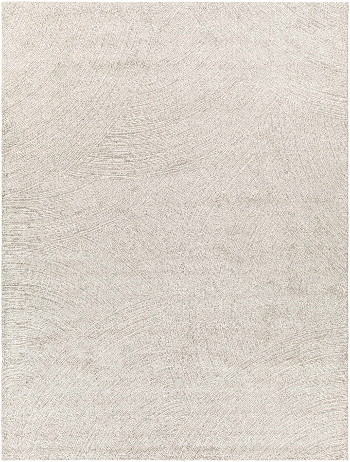 Contemporary Ivory And Gray Rug - The Rug Decor