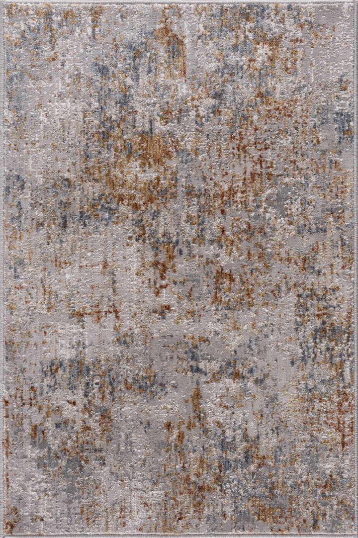 Contemporary Ivory And Mustard Machine Woven Area Rug - The Rug Decor
