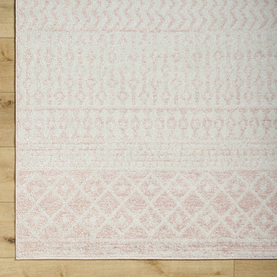 Contemporary Mondern look Ivory and Peach area rug - The Rug Decor