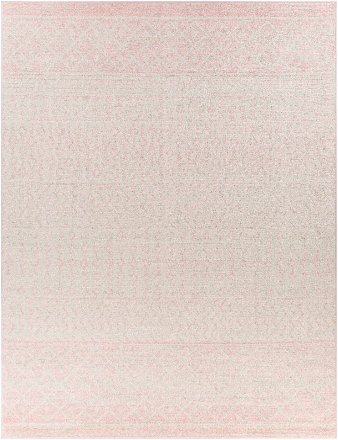Contemporary Mondern look Ivory and Peach area rug - The Rug Decor