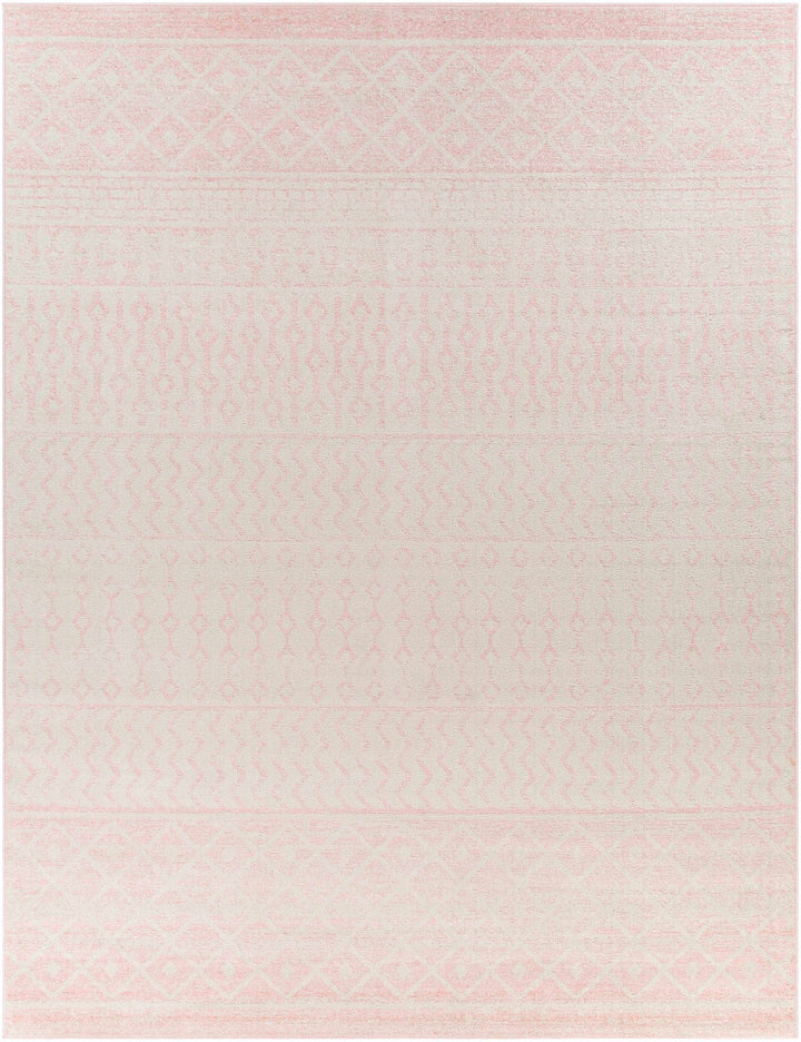 Contemporary Mondern look Ivory and Peach area rug - The Rug Decor