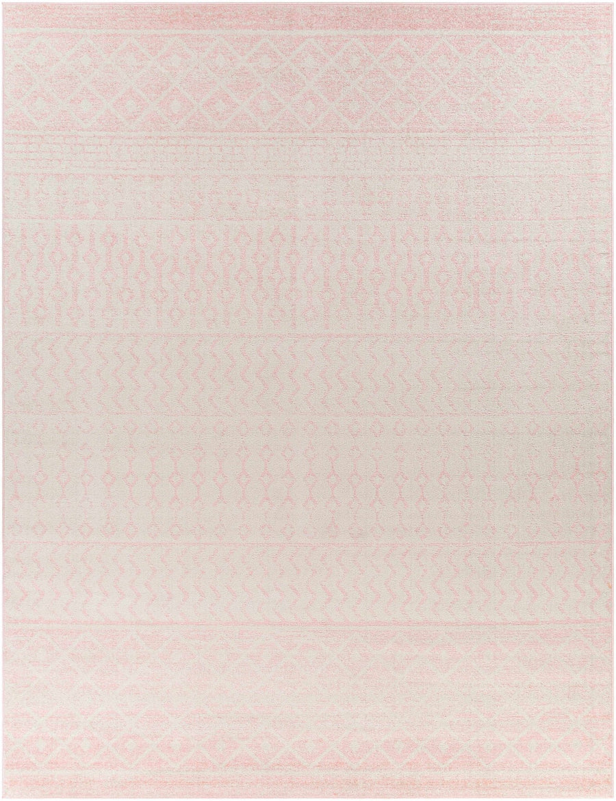 Contemporary Mondern look Ivory and Peach area rug - The Rug Decor
