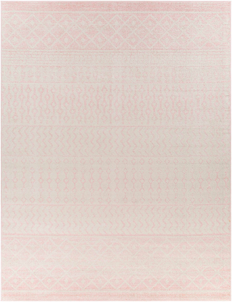 Contemporary Mondern look Ivory and Peach area rug - The Rug Decor