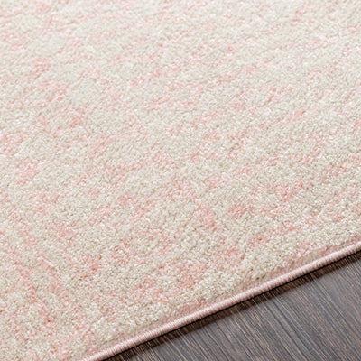 Contemporary Mondern look Ivory and Peach area rug - The Rug Decor