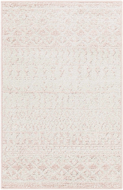 Contemporary Mondern look Ivory and Peach area rug - The Rug Decor