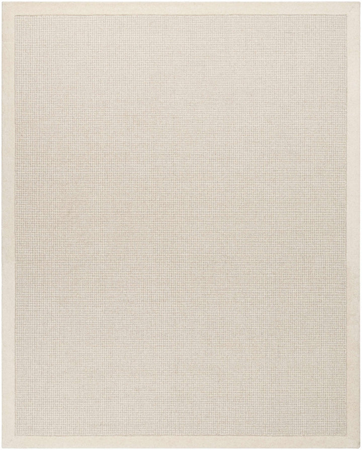 Contemporary Pattern Cream And Gray Hand Tufted Wool Rug - The Rug Decor