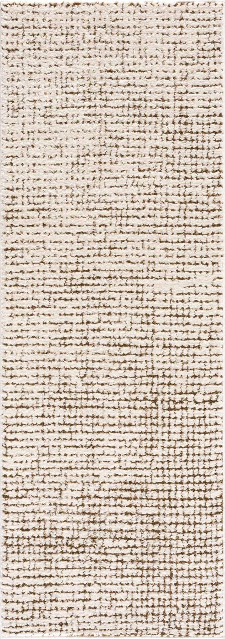 Contemporary Style Beige & Brown Area Rug - The Rug Decor