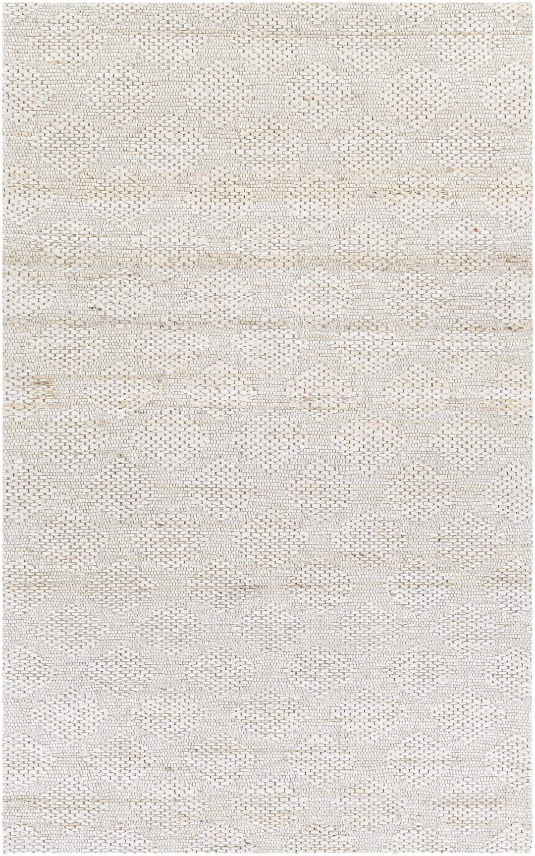 Contemporary Style Beige Hand - Woven Jute Rug - The Rug Decor
