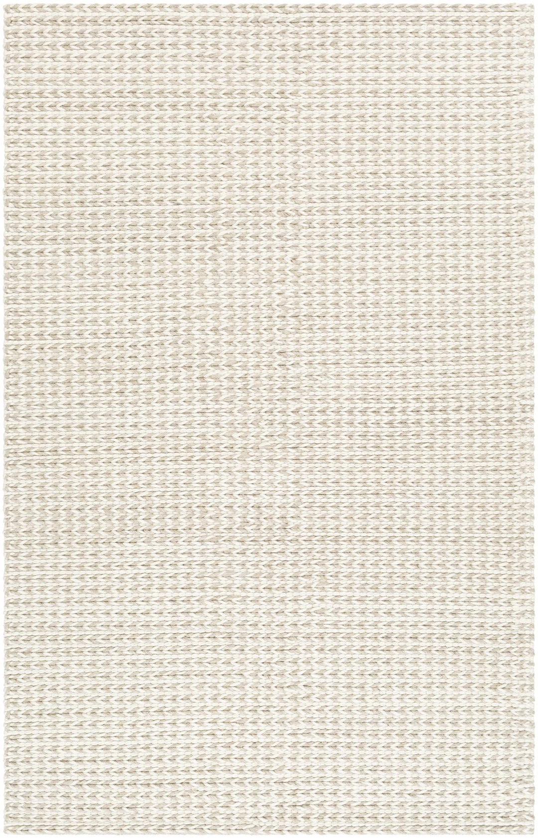 Contemporary Style Beige Hand Woven Wool Area Rug - The Rug Decor