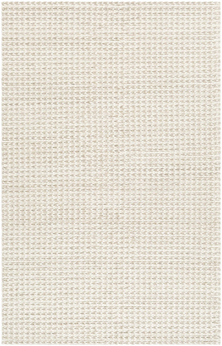 Contemporary Style Beige Hand Woven Wool Area Rug - The Rug Decor
