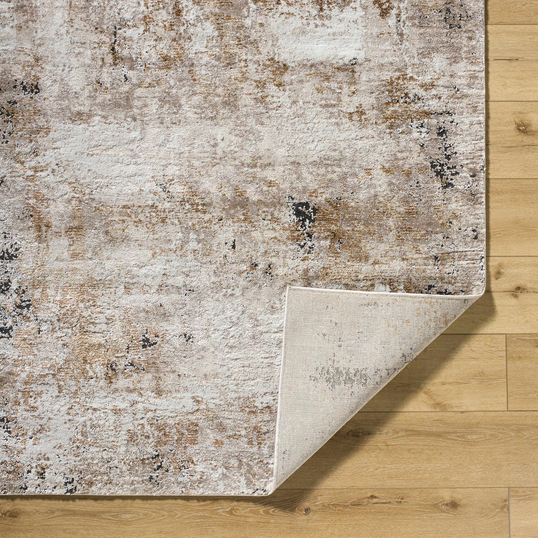 Contemporary Style Brown Machine Woven Area Rug - The Rug Decor