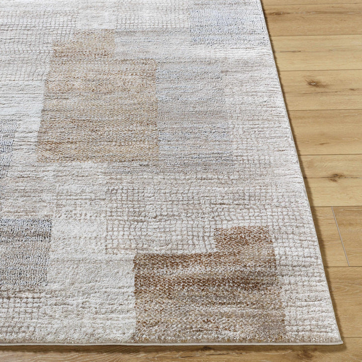 Contemporary Style Brown Machine Woven Area Rug - The Rug Decor