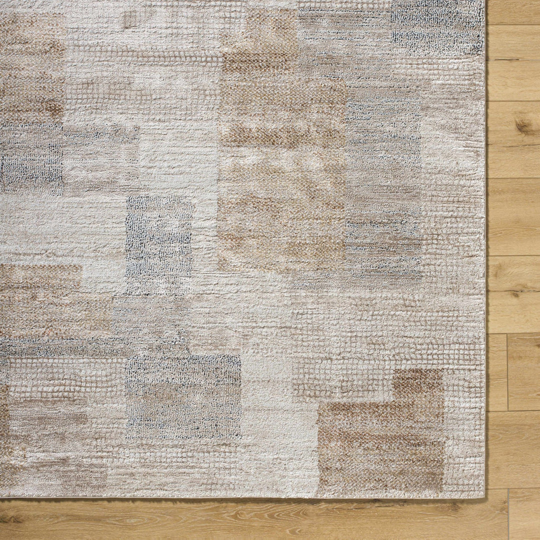 Contemporary Style Brown Machine Woven Area Rug - The Rug Decor