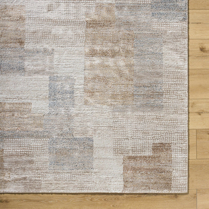 Contemporary Style Brown Machine Woven Area Rug - The Rug Decor
