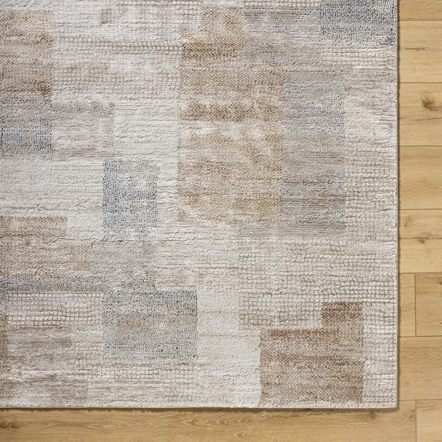 Contemporary Style Brown Machine Woven Area Rug - The Rug Decor