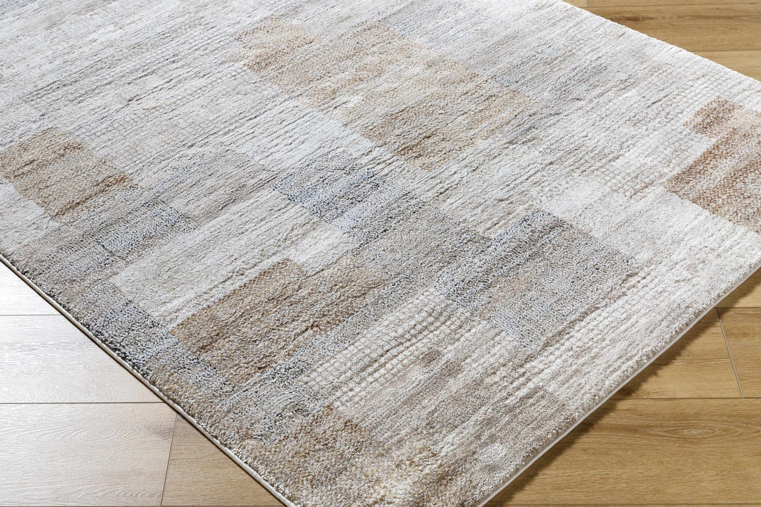 Contemporary Style Brown Machine Woven Area Rug - The Rug Decor