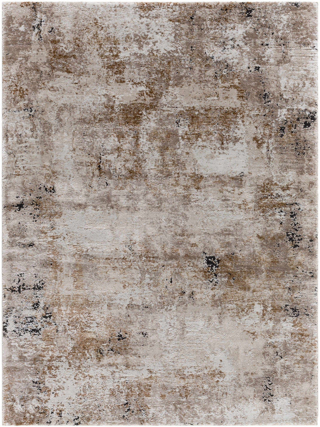 Contemporary Style Brown Machine Woven Area Rug - The Rug Decor