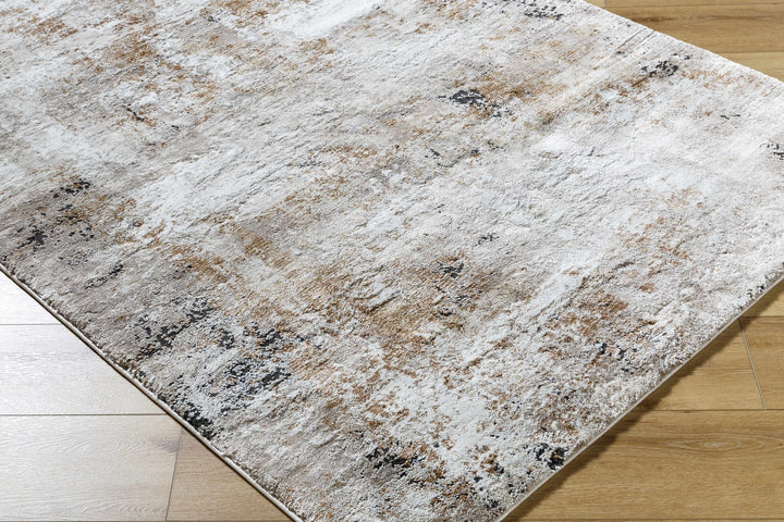 Contemporary Style Brown Machine Woven Area Rug - The Rug Decor