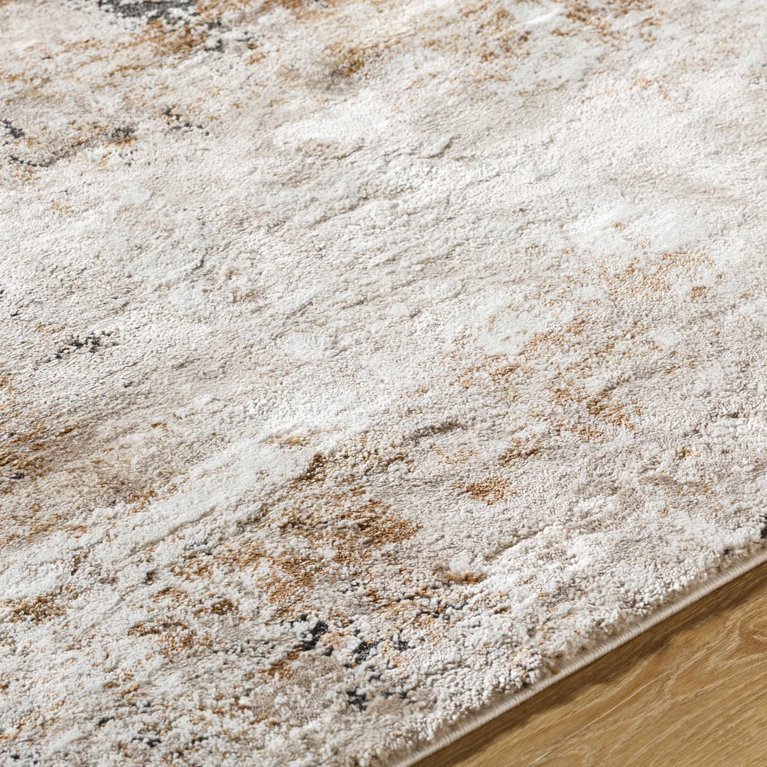 Contemporary Style Brown Machine Woven Area Rug - The Rug Decor