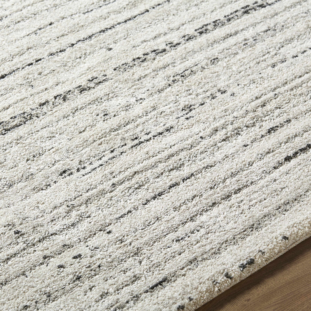 Contemporary Style Cream And White modern Rug - The Rug Decor