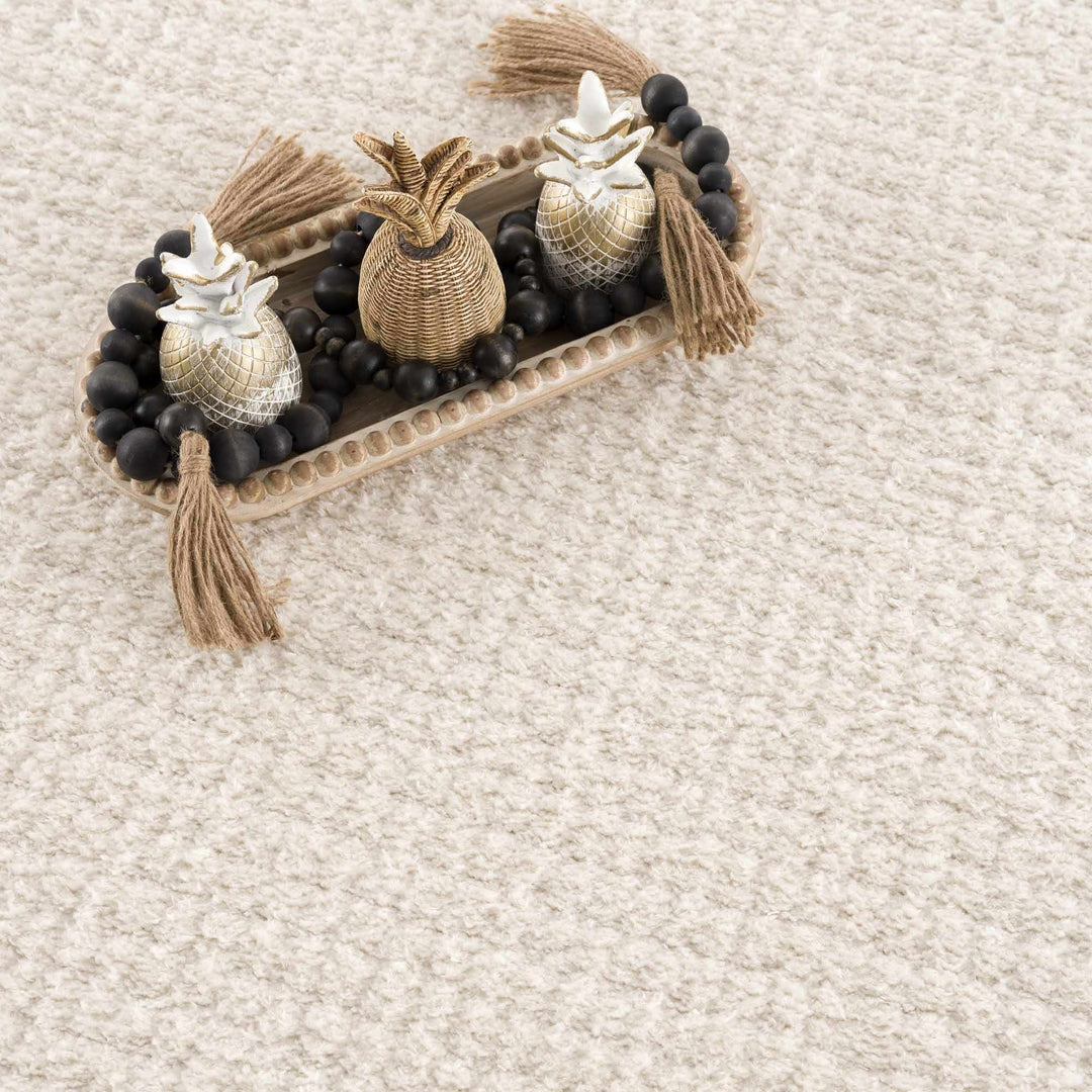 Contemporary Style Ivory Area Rug - The Rug Decor