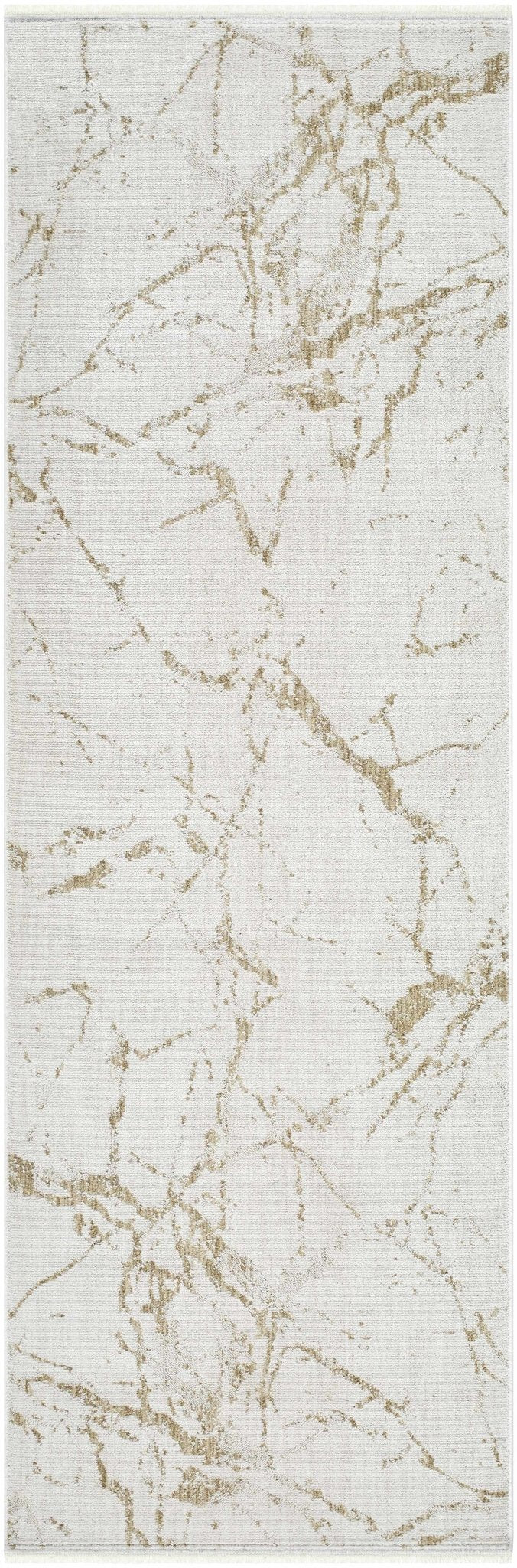 Contemporary Style Ivory Machine Woven Rug - The Rug Decor