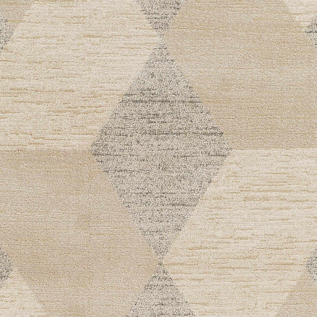 Contemporary Style Ivory Machine Woven Rug - The Rug Decor