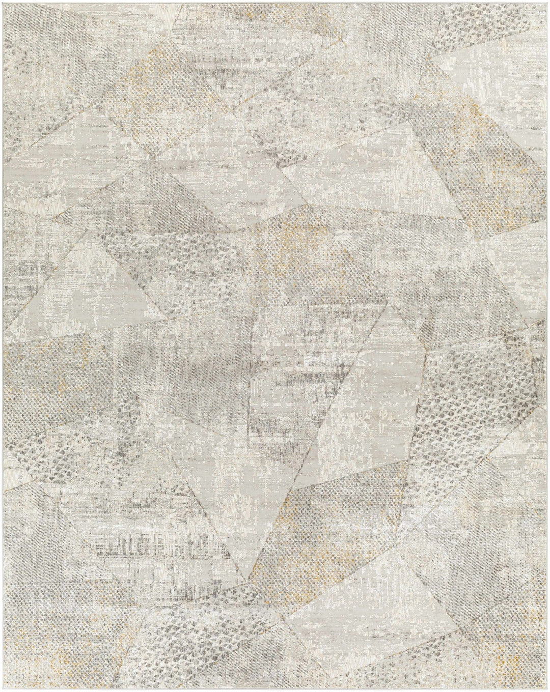 Contemporary Style Taupe Machine Woven Area Rug - The Rug Decor