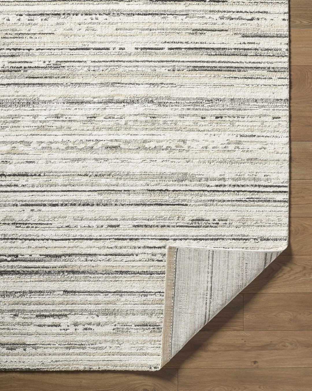 Contemporary Style White And Cream Woven Rug - The Rug Decor