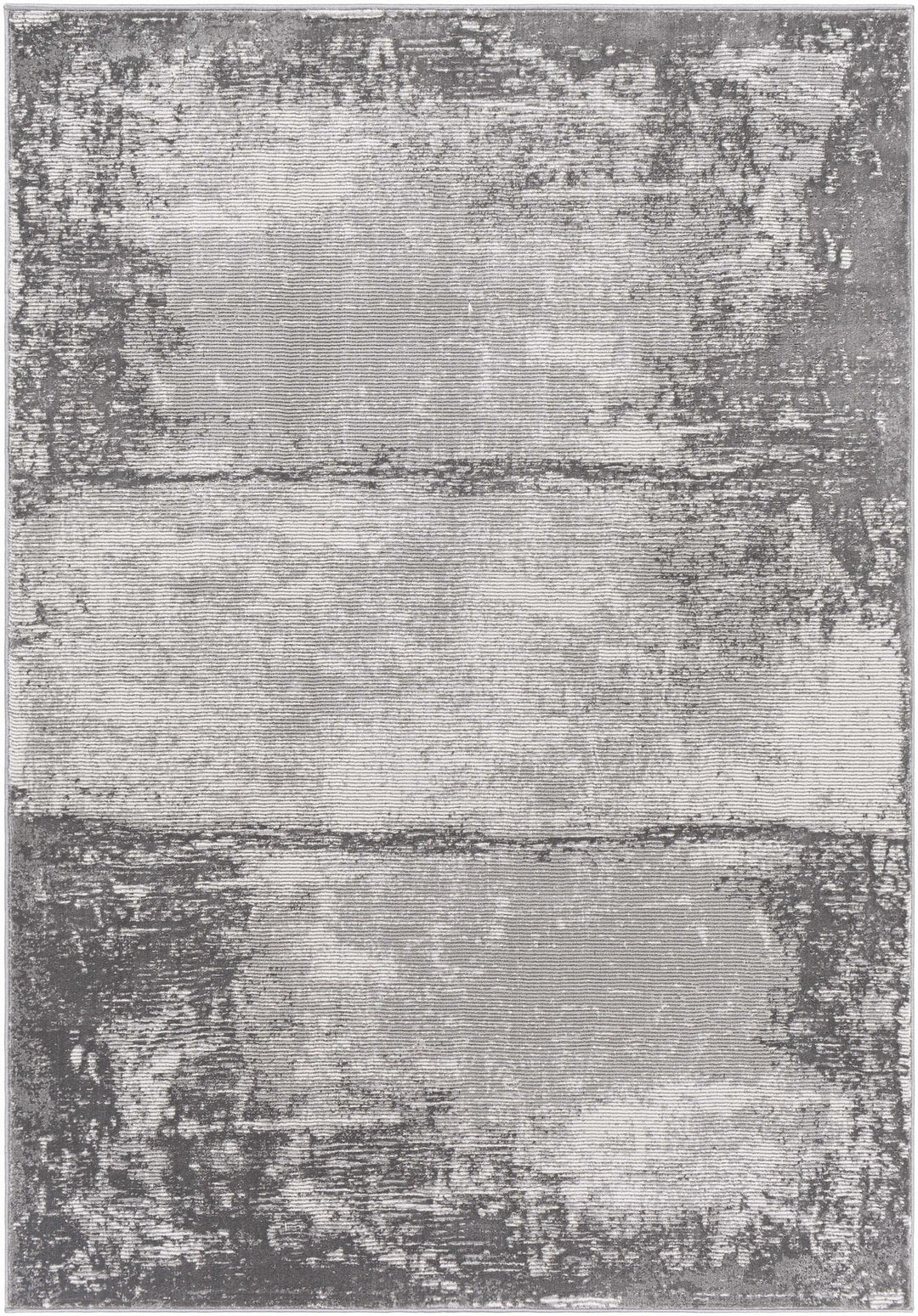Coombs Gray And Charcoal Modern Abstract Design Area Rug - The Rug Decor