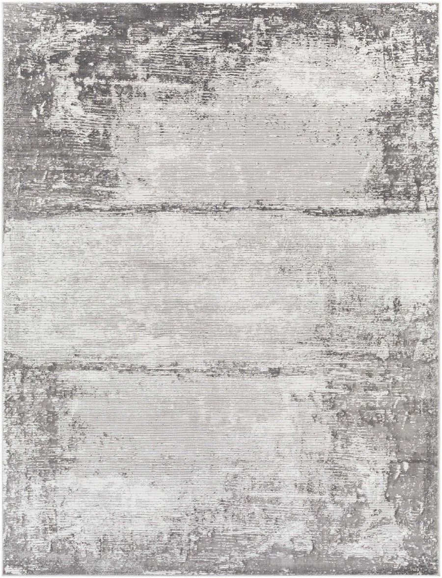 Coombs Gray And Charcoal Modern Abstract Design Area Rug - The Rug Decor